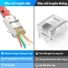 Zoerax RJ45 Cat7 & Cat6a 8P8C 50um Mạ Vàng FTP/STP - Set 10 Mô-đun 1.5mm Giá ưu đãi 129.798₫ 2