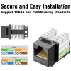 ZoeRax RJ45 Keystone Jack Cat6 Nhiều Màu - Kết Nối UTP Punch-Down Đứng Cáp Mạng, Giá Ưu Đãi 60.499 VND 3