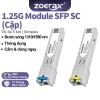ZoeRax SFP Gigabit SC 1.25G 5KM 1.310/1.550nm cho Cisco MikroTik - Giá 335.500 VND