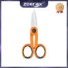 Zoerax Sợi Quang Cắt Kéo Sắc Nét Aramid Dụng Cụ Tước Dây Nhảy và Bím Tóc Cầm Tay