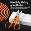 Zoerax Sợi Quang Cắt Kéo Sắc Nét Aramid Dụng Cụ Tước Dây Nhảy và Bím Tóc Cầm Tay 6