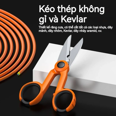 Zoerax Sợi Quang Cắt Kéo Sắc Nét Aramid Dụng Cụ Tước Dây Nhảy và Bím Tóc Cầm Tay 6 Zoerax Sợi Quang Cắt Kéo Sắc Nét Aramid Dụng Cụ Tước Dây Nhảy và Bím Tóc Cầm Tay 6