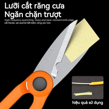 Zoerax Sợi Quang Cắt Kéo Sắc Nét Aramid Dụng Cụ Tước Dây Nhảy và Bím Tóc Cầm Tay 7 Zoerax Sợi Quang Cắt Kéo Sắc Nét Aramid Dụng Cụ Tước Dây Nhảy và Bím Tóc Cầm Tay 7