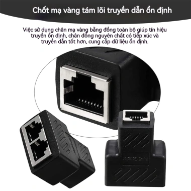 ZoeRax Splitter RJ45 1 đến 2 Cổng Nữ Nữ Extender Ethernet Giá 76.999đ 3 ZoeRax Splitter RJ45 1 đến 2 Cổng Nữ Nữ Extender Ethernet Giá 76.999đ 3