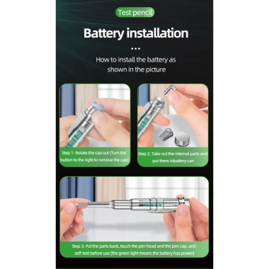ZoeRax Tester 24-250V Đầu dò tuốc nơ vít cảm ứng, đèn báo âm thanh và ánh sáng- Bút kiểm tra báo động 40.590₫ 9
