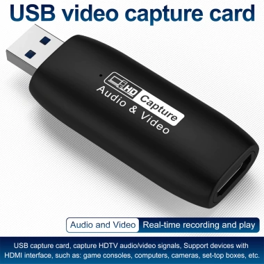 ZoeRax Thẻ Ghi Video HD-MI Đầu vào 4K Đầu ra 1.080p USB 2.0 Ghi Âm Thanh DSLR, Cam Hành Động, Game và Stream 3