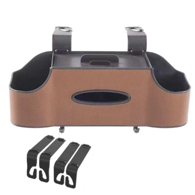 Zonggjz Dụng cụ ô tô – Móc treo, giá đỡ cốc & điện thoại chống nước, hộp khăn giấy