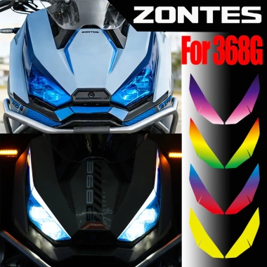 ZONS 368G Miếng Dán Đèn Pha Xe Máy Tint Phim Bảo Vệ Chống Thấm Nước Decal