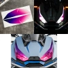 ZONS 368G Miếng Dán Đèn Pha Xe Máy Tint Phim Bảo Vệ Chống Thấm Nước Decal 7