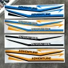ZONS 368G Miếng Dán Xe Máy Đầu Bên Thân Chống Thấm Nước Trang Trí Decal Cho Zontes 368G 2