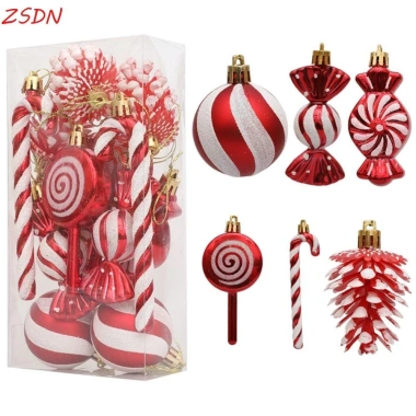 Zsdn 13 Chiếc Giáng Sinh Kẹo Bóng Mặt Dây Chuyền Chống Vỡ Bền - Giá ưu đãi 148.390₫