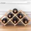 Zthome Giá Đựng Rượu Vang Đỏ Gỗ Retro Trưng Bày Phòng Khách Tủ Hiển Thị Giá 103.840đ HOT 2