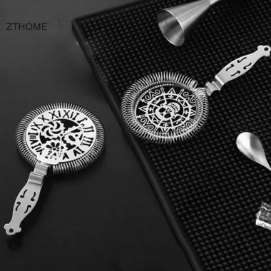 Zthome Hawthorn Strainer Cocktail - Dụng cụ lọc thanh cocktail, chỉ 152.570 VND