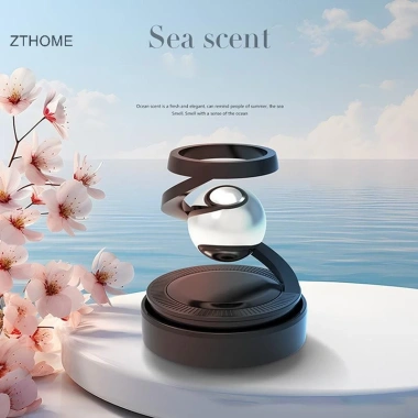 Zthome Solar Car Air Levitation - Nước hoa ô tô xoay tự động, khử mùi, hương thơm, nội thất HOT