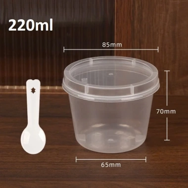 10-25 Hộp Nhựa Nắp Toàn Thực Phẩm Đựng Bánh Mousse, CheeseCake + Thìa - 39.000 VND 10 10-25 Hộp Nhựa Nắp Toàn Thực Phẩm Đựng Bánh Mousse, CheeseCake + Thìa - 39.000 VND 10