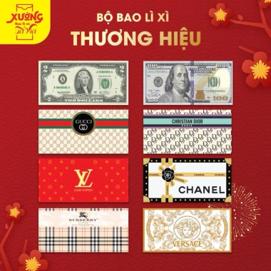 10 Bao Lì Xì Hiệu 2.026 - Bao lì xì độc lạ, thương hiệu hot, giảm giá 7.840 VNĐ