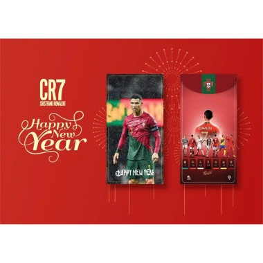 10 Bao Lì Xì Năm Mới 2.026 Bình Ngọ Cristiano Ronaldo 8x16cm Đẹp Ý Nghĩa giá 40.500đ