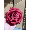 10 bông Hồng xoăn 12cm hoa vải giả - Trang trí bàn tiệc, giá ưu đãi 40.000đ 2