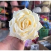 10 bông Hồng xoăn 12cm hoa vải giả - Trang trí bàn tiệc, giá ưu đãi 40.000đ 7