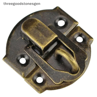 10 Cái Khóa Sắt Vintage 27x30mm cho Hộp Trang Sức và Vali - Threegoodstonesgen 3