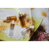 10 chai chiết serum 2-3-5ml màu nâu và trắng, mỏng khoen vàng, bóp trắng - giá chỉ 30.000đ