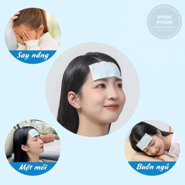 10 Gói 2 Miếng Dán Gel Lạnh Làm Mát Cơ Thể, Chống Say Nắng, Hạ Nhiệt - 35.000₫ 8
