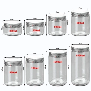 10 hũ nhựa 1.000ml cao cấp kèm nắp và màng seal - Giá ưu đãi 58.899đ, bền bì