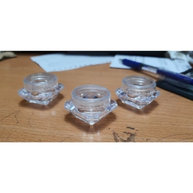 10 Hũ Nhựa Kim Cương 5g Trắng Trong - Đồ Trang Trí Độc Đáo, Giá Giảm 23.000₫