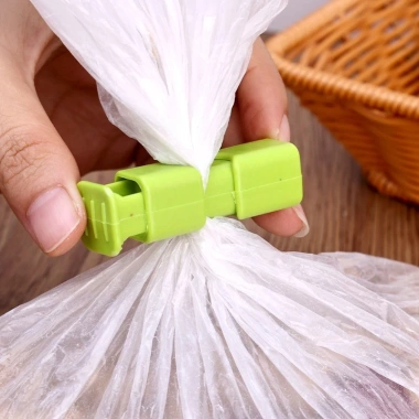 10 Kẹp Niêm Phong Bảo Quản Thực Phẩm, Chống Mùi Màu cho Túi Nhựa và Hộp Tủ Lạnh