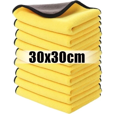 10 Khăn Rửa Xe Microfiber Cực Mềm Vệ Sinh, Sấy Khô, Không Trầy Xước - 119.900₫ 3