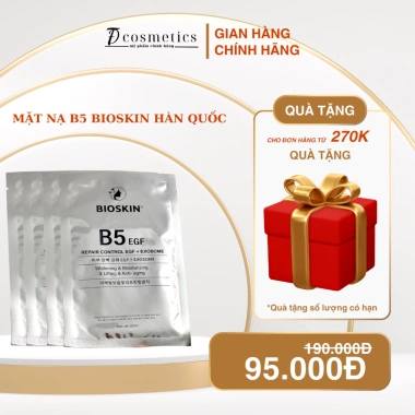 10 Mặt nạ B5 BIOSKIN Hàn Quốc - Dưỡng ẩm sâu, chống lão hoá, hồi da, giảm kích ứng, giá 20.600 VND 9