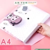 10 Túi khuy hoạt hình A4 khuy bấm, Túi My Clear, đựng tài liệu, chỉ 35.000 VND 8