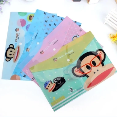10 Túi khuy hoạt hình A4 khuy bấm, Túi My Clear, đựng tài liệu, chỉ 35.000 VND 9
