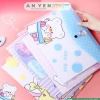 10 Túi khuy hoạt hình A4 khuy bấm, Túi My Clear, đựng tài liệu, chỉ 35.000 VND 10