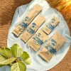100 Bàn chải đánh răng cán tròn túi kraft vàng - In tên khách sạn, giá 85.000 VNĐ