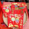 100 Bao Lì Xì 2.026 Vỏ Nhung Đỏ In Nổi Nhiều Chữ, Câu Chúc - 120gsm Giá Rẻ 15.200₫ 8