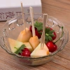 100 Cái Nĩa Gỗ Nhỏ Đựng Trái Cây và Snack - Tre Thanh Bền An Toàn Giá 8.940 VND 2