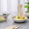 100 Cái Nĩa Gỗ Nhỏ Đựng Trái Cây và Snack - Tre Thanh Bền An Toàn Giá 8.940 VND 3
