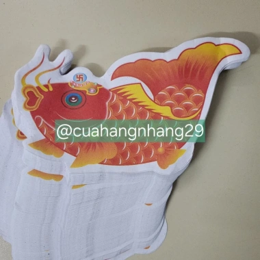 100 Giấy Cúng Cá Đưa Ông Táo - Giá Ưu Đãi 19.000 VNĐ, Đúng Nghi Thức 3