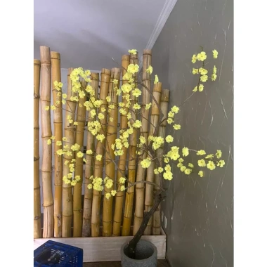 100 Hoa Đào Giả và Hoa Hồng Nhân Tạo - Trang Trí Đám Cưới, Lễ Hội, Sự Kiện Giá 52.920 VND