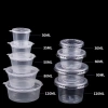 100 hũ chén 60ml nhựa nắp Xanhmart - Đựng sốt, caramen, nước chấm, tương, gia vị 7