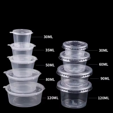 100 hũ chén 60ml nhựa nắp Xanhmart - Đựng sốt, caramen, nước chấm, tương, gia vị 7 100 hũ chén 60ml nhựa nắp Xanhmart - Đựng sốt, caramen, nước chấm, tương, gia vị 7