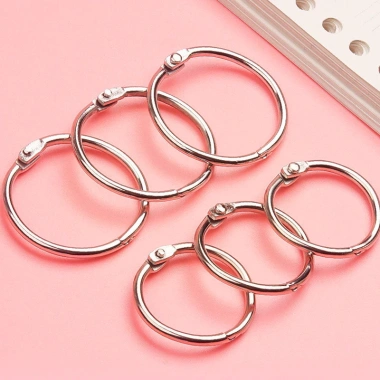 100 Khoen Tròn Inox Flashcard Đóng Gáy Sách, Album, Lịch Tết – Giá chỉ 111.500đ, Sỉ Đủ Size 3