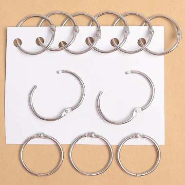 100 Khoen Tròn Inox Flashcard Đóng Gáy Sách, Album, Lịch Tết – Giá chỉ 111.500đ, Sỉ Đủ Size 5