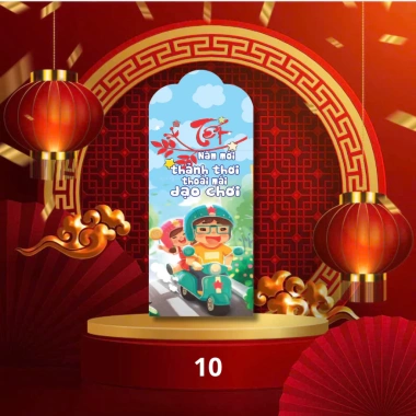 100 Phong Bao Lì Xì Tết Hot Trend 2.026 - Túi Bóng Kính Đính Kèm Giá chỉ 57.200₫ 5