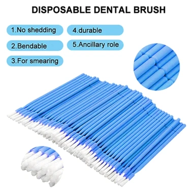 100 Túi Bàn Chải Nha Khoa Dài Dùng Một Lần - Micro Brush Applicators Odontologia 3 100 Túi Bàn Chải Nha Khoa Dài Dùng Một Lần - Micro Brush Applicators Odontologia 3