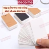 1.000 Thẻ Flashcard & Sổ Khoen Note Học Từ Vựng DecorMe - Giấy Planner Basic Phong Cách Hàn Quốc, Tiện Dụng, Giá 33.900đ 2