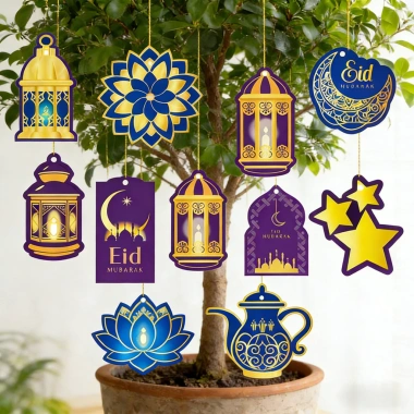 10/8 Chiếc Cây Cảnh Hari Raya Mini Dây Chuyền Ramadan - Trang Trí Eid Mubarak Nhà Cửa 2.026 Giá Ưu Đãi 46.200₫ 2