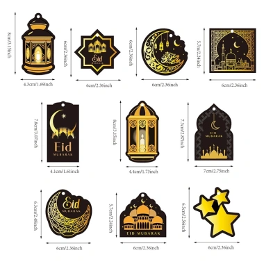 10/8 Chiếc Cây Cảnh Hari Raya Mini Dây Chuyền Ramadan - Trang Trí Eid Mubarak Nhà Cửa 2.026 Giá Ưu Đãi 46.200₫ 7
