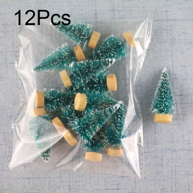 12 Cây Thông Giáng Sinh mini Trang Trí Bàn - Giá ưu đãi 33.330đ, Noel sang trọng